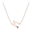 Letter M Silver Necklace SPE-5527